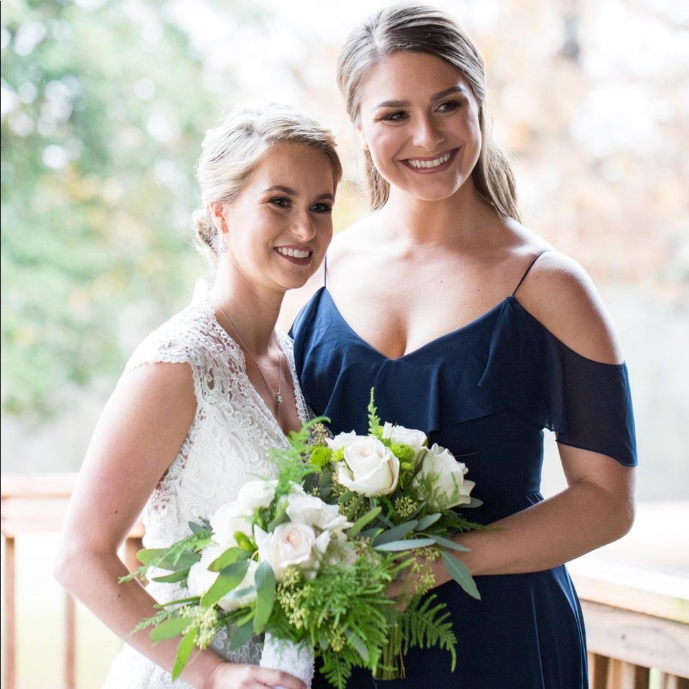 Jenny Yoo Mila Dress in NAVY